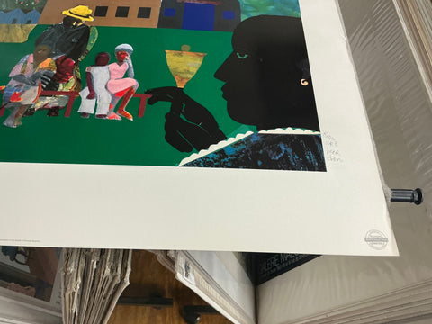 ROMARE BEARDEN School Bell Time, 1994