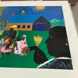 ROMARE BEARDEN School Bell Time, 1994