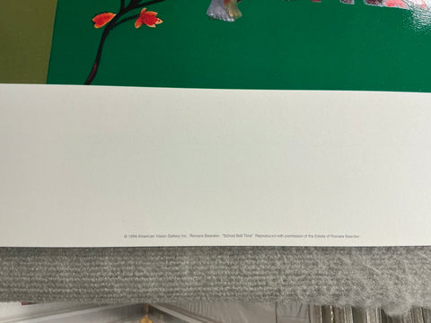 ROMARE BEARDEN School Bell Time, 1994