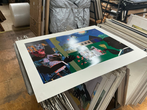 ROMARE BEARDEN School Bell Time, 1994