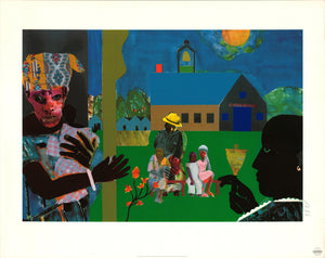 ROMARE BEARDEN School Bell Time, 1994
