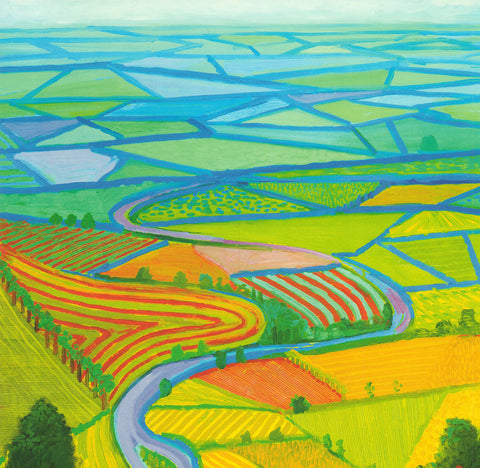 DAVID HOCKNEY Garrowby Hill, 2019