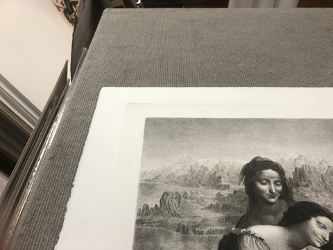 LEONARDO DA VINCI La Vierge, l'Enfant Jesus et St. Anne, 1985