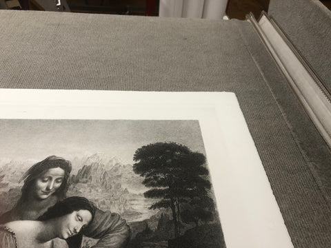 LEONARDO DA VINCI La Vierge, l'Enfant Jesus et St. Anne, 1985