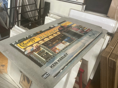 KEN KEELEY Carnegie Delicatessen Restaurant, 1994