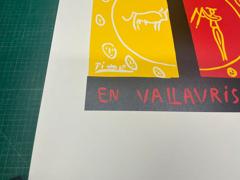 PABLO PICASSO Toros En Vallauris, 1997