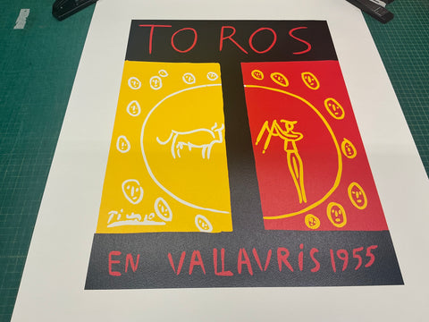PABLO PICASSO Toros En Vallauris, 1997