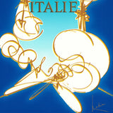 GEORGES MATHIEU Air France: Italie, 1971
