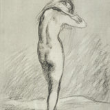 JEAN-FRANCOIS MILLET Donna Che Si Togue La Camilia, 1950