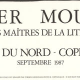 HENRI MATISSE Centenial, Exposition d' Affiches, Papiers Decoupes, 1987