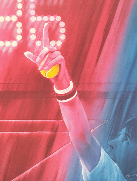 JACQUES MONORY Roland Garros French Open, 1985 - Signed