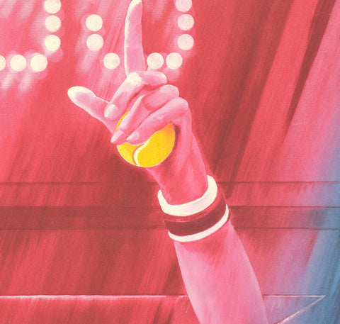 JACQUES MONORY Roland Garros French Open, 1985 - Signed