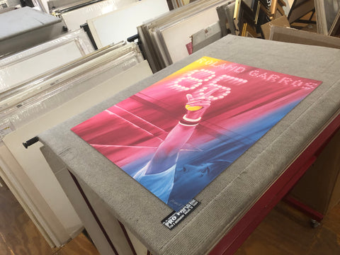 JACQUES MONORY Roland Garros French Open, 1985 - Signed