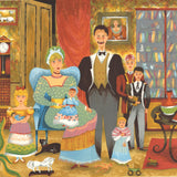 LEE DUBIN Family Portrait, 1985 - Signed