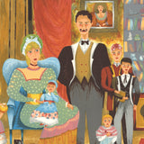 LEE DUBIN Family Portrait, 1985 - Signed