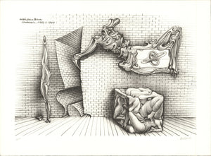 HANS BELLMER Forms and Shapes, 1970 - Signed