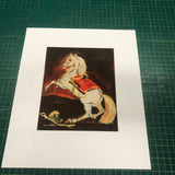 KAREN KILIMNIK The Sparkly Splendid Lippazanner at the Battle of Austerlitz, 2008 - Signed