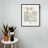 JONAS WOOD Prints, 8 Etchings Exhibition Poster, 2018, Signed, 2018 - Signed