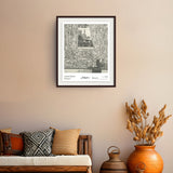 JONAS WOOD Prints 2, Pattern Couch Interior Exhibition Poster, 2023, Signed, 2023 - Signed