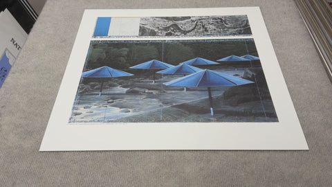 JAVACHEFF CHRISTO The Blue Umbrellas, 1995