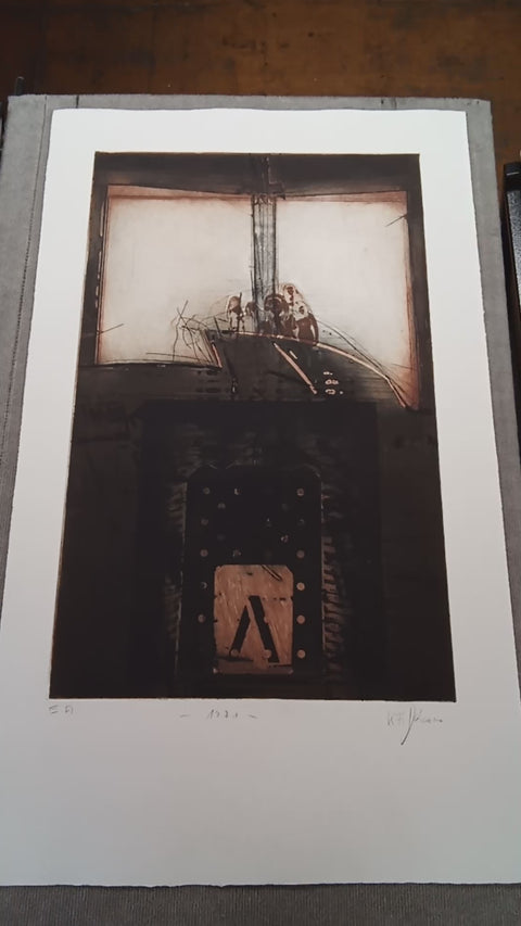 KARL FRED DAHMEN Untitled, 1971 - Signed