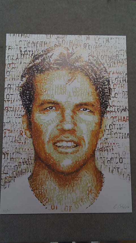 CHRIS BRITZ Matt Lothar, 1989 - Signed