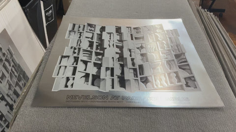 LOUISE NEVELSON Lunar Silence: The Silver Piece, 1977