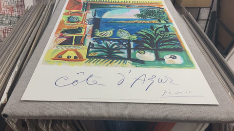 PABLO PICASSO Cote D'Azur, 1962