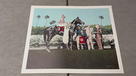 RICHARD MCLEAN Native Dancer, 1972 - Signed