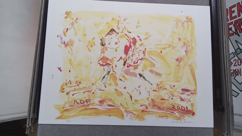 CECILY BROWN American Dance Festival, 2001 - Signed