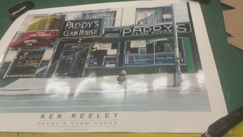 KEN KEELEY Paddy's Clam House, 1994