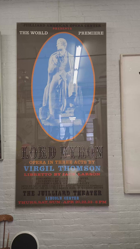 ROBERT INDIANA Lord Byron, 1972