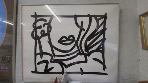 TOM WESSELMANN Woman with Green Blouse, 1988 - Signed