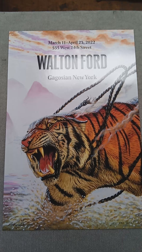 WALTON FORD At Gagosian Gallery, 2022 - Signed