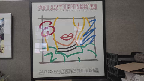 TOM WESSELMANN Monica, 23rd New York Film Festival, 1985