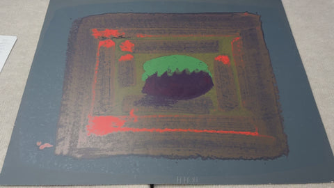 HOWARD HODGKIN Tropical Fruit, 1981 - Signed