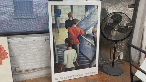 OSKAR SCHLEMMER Bauhaus Stairway, 1980