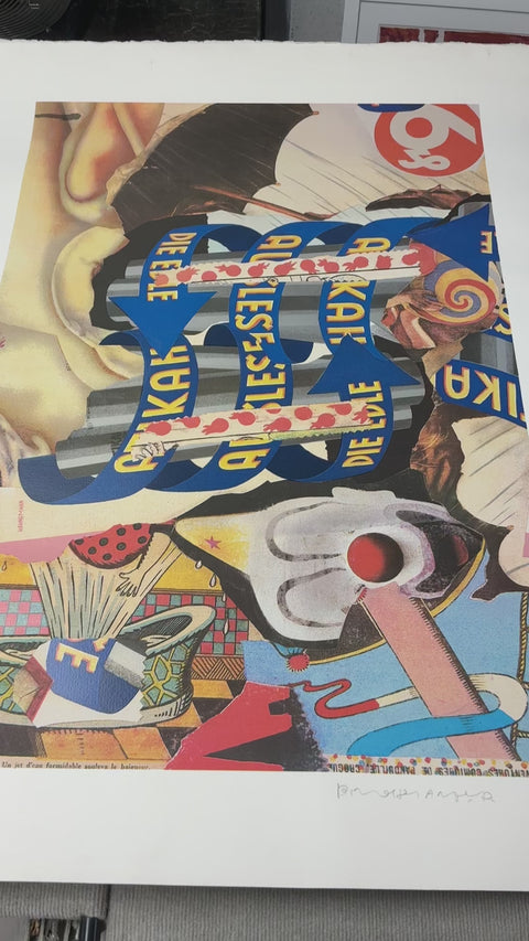 BRUCE HELANDER Storm Showers, 1990 - Signed