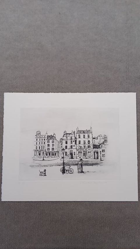 MICHEL DELACROIX Paris IV, 1985 - Signed