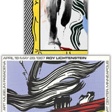 Bundle- 2 Assorted Roy Lichtenstein Original Brushstrokes Posters