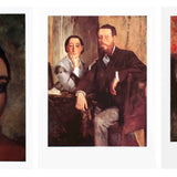 Bundle- 3 Assorted Edgar Degas Classic Postcards