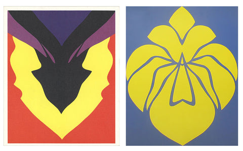 Bundle- 2 Assorted Jack Youngerman Deck of 50 Postcards