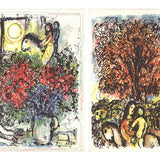 Bundle- 2 Assorted Marc Chagall Deck of 50 Postcards