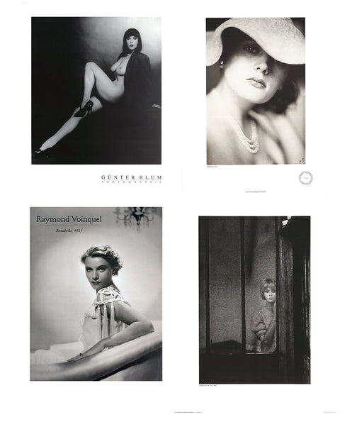 Bundle- 4 Assorted Various Artists Portrait Posters