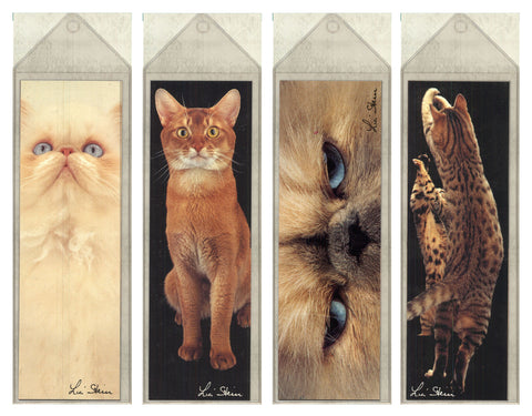 Bundle- 4 Assorted Cats Bookmarks II