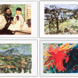 Bundle- 4 Assorted Various Artists Fine Art Museum Blank Notecards