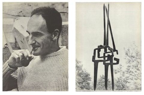 Bundle- 2 Assorted Eduardo Chillida Small Lithographs