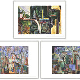 Bundle- 3 Assorted Abstract Mini Posters