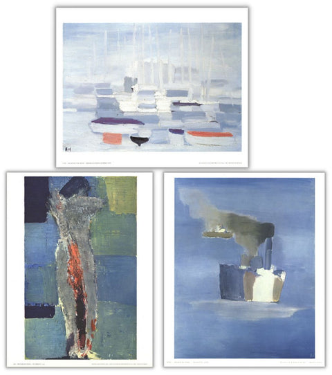 Bundle- 3 Assorted Nicolas De Stael Mini Posters