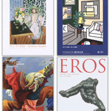 Bundle- 4 Assorted Various Artists Beyeler Foundation Official Show Posters